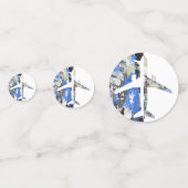 Confettis Vol Abstrait par Michael Moffa (Derrière)