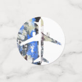 Confettis Vol Abstrait par Michael Moffa (Petit recto)