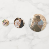 Confettis Vos propres photos grande table personnalisée (Devant)