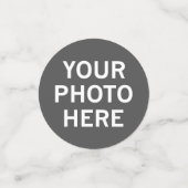 Confettis Votre photo ici (Petit recto)