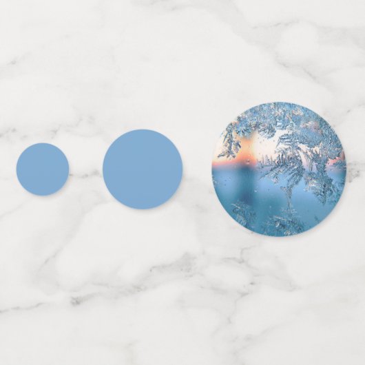 Confettis Vue figée (Devant)