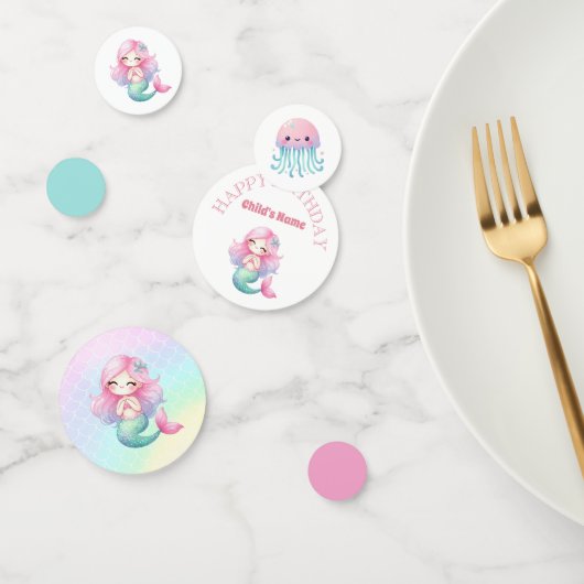 Confettis Watercolor Child's Bug Insect Birthday (Groupe)