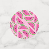Confettis Watermelon Cute 1er Anniversaire Table Décor (Petit recto)