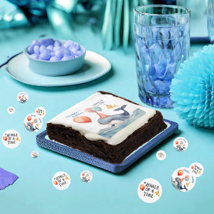 Confettis Whale of a Time Boys Anniversaire personnalisé