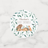 Confettis Woodland Animal Friends Baby (Petit recto)