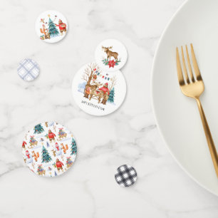 Confettis Woodland Friends Winter Birday Party