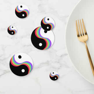 Confettis Yin Yang Rainbow