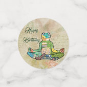 Confettis yogafrosch (Petit recto)