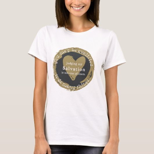 Confiance Coeur T-shirt (Devant)