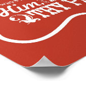 Confiance dans le Seigneur — Orange Poster (Coin)