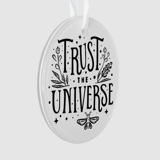 Confiance dans l'univers (devant)