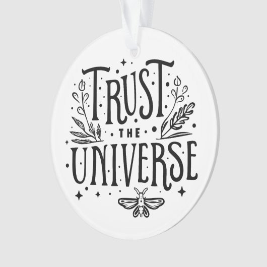 Confiance dans l'univers (devant)