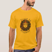Confiance en Krishna Inspirational T-Shirt (Devant)