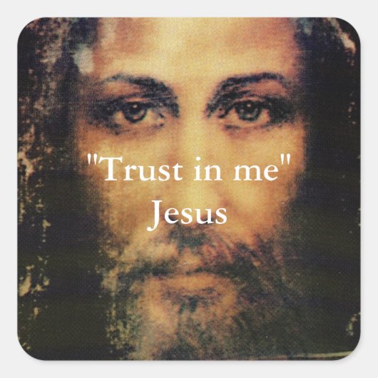 Confiance en moi - Image de Sticker de Jésus-Chris (Devant)