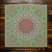 Confianza mandala stenen onderzetter