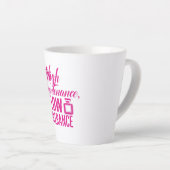 Confident High Standards Saying Latte Mok (Rechterhoek)