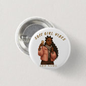 CONFIDENT STYLISH BATCH RONDE BUTTON 3,2 CM (Voorkant /achterkant)