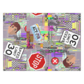 Confidentialité Nappe Anti-AI (Devant (Horizontal))