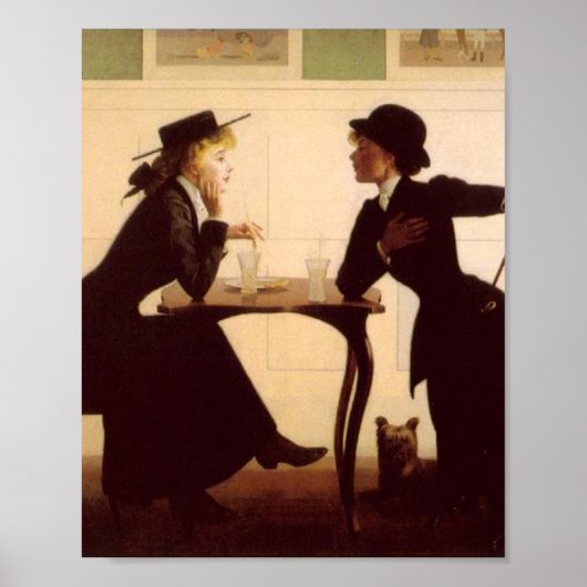 Confides By Harry Watrous Poster (Voorkant)