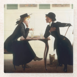 Confides door Harry Watrous Poster Glazen Onderzetter