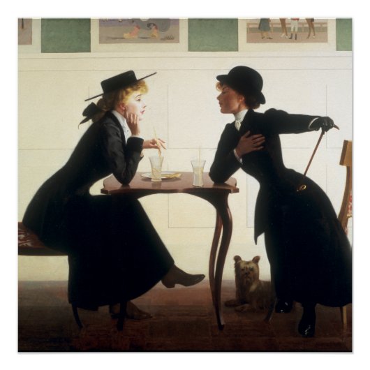 Confides door Harry Watrous Poster Perfect Poster (Voorkant)