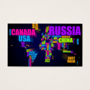 Configuration de texte du monde
