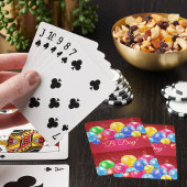 Configuration du jeu de cartes d'anniversaire B Da