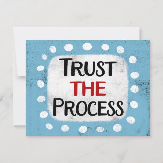 Configurez La Carte De Voeux Processus (Devant)
