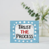 Configurez La Carte De Voeux Processus (Debout devant)