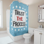 Configurez Le Rideau De Douche Processus (En situation)