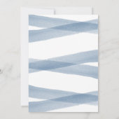 Confirmation, Blue Modern Watercolor Invitation (Dos)