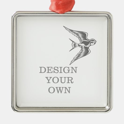 Confirmation Dove Oranament Metalen Ornament (Voorkant)