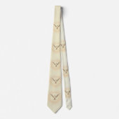 Confirmation Dove Saint-Esprit Beige Blanc Cravate (Devant)