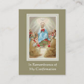 Confirmation du Saint-Esprit | Cartes de souvenir  (Devant)