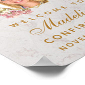 Confirmation fille Photo Affiche de bienvenue Orch (Coin)