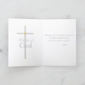 Confirmation Insérer la Carte de remerciements pho (Intérieur)