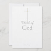 Confirmation Invitation Fils croisés (Dos)