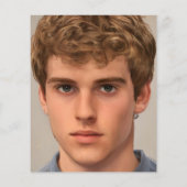 Confirmation Marine Blue Arch Budget Carte de reme (Dos)