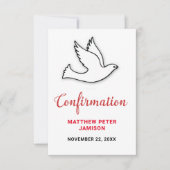 Confirmation Merci Dove avec Rouge (Devant)