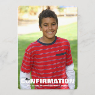 Confirmation Photo Invitation VOUS RECHERCHEZ LA C