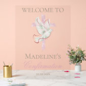 Confirmation pink cross (Mariage)