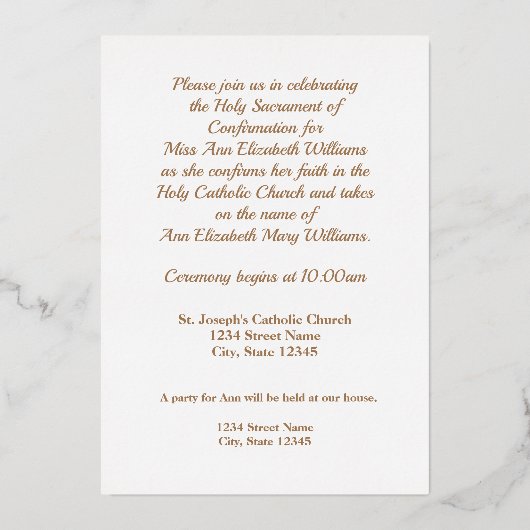 Confirmation!REMOVE! Folie Uitnodiging (Achterkant)