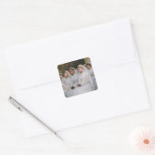 Confirmation!REMOVE! Vierkante Sticker (Envelop)