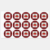 Confiture de fraises Conserve Plaid C Étiquette al (Feuille)