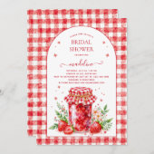 Confiture de fraises En vichy invitation à la douc (Devant / Derrière)