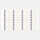 Confiture de Prune Maison Étiquette Fine (Feuille)