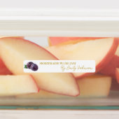 Confiture de Prune Maison Étiquette Fine (Apposé)