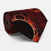 Conflagrant Canvas Fractal Stropdas (Opgerold)