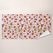 Confleurs et abeilles (Serviette de bain)