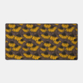 Confleurs jaunes sur brun foncé (Recto)